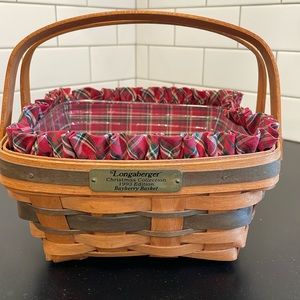 Longaberger 1993 Edition Bayberry basket